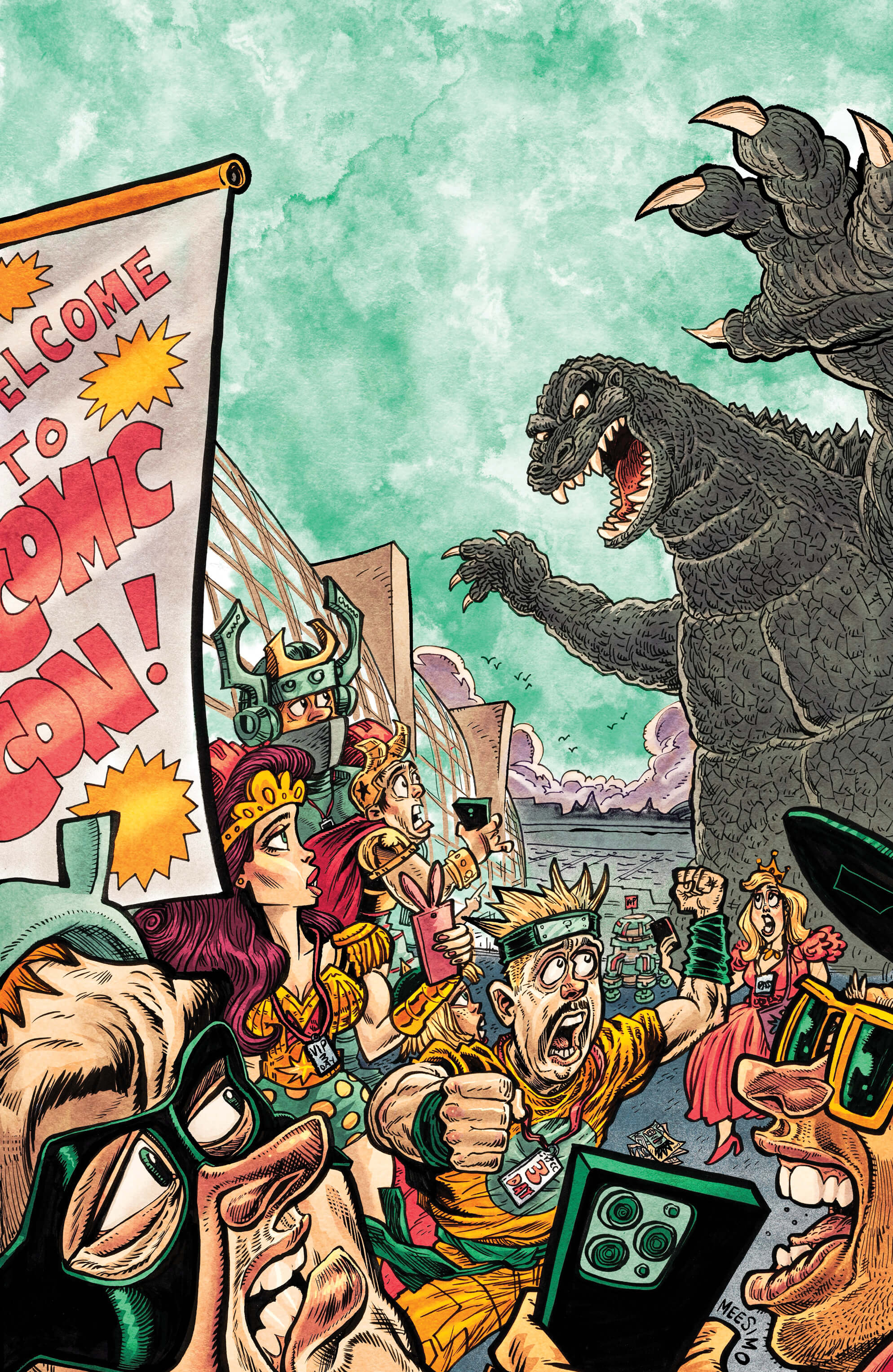 Godzilla Vs. America: San Diego - IDW Exclusive