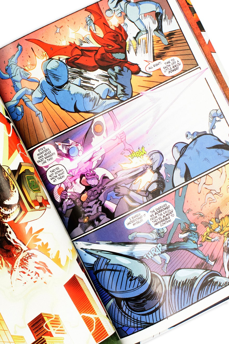 Godzilla Vs. The Mighty Morphin Power Rangers II - IDW Exclusive Hardcover