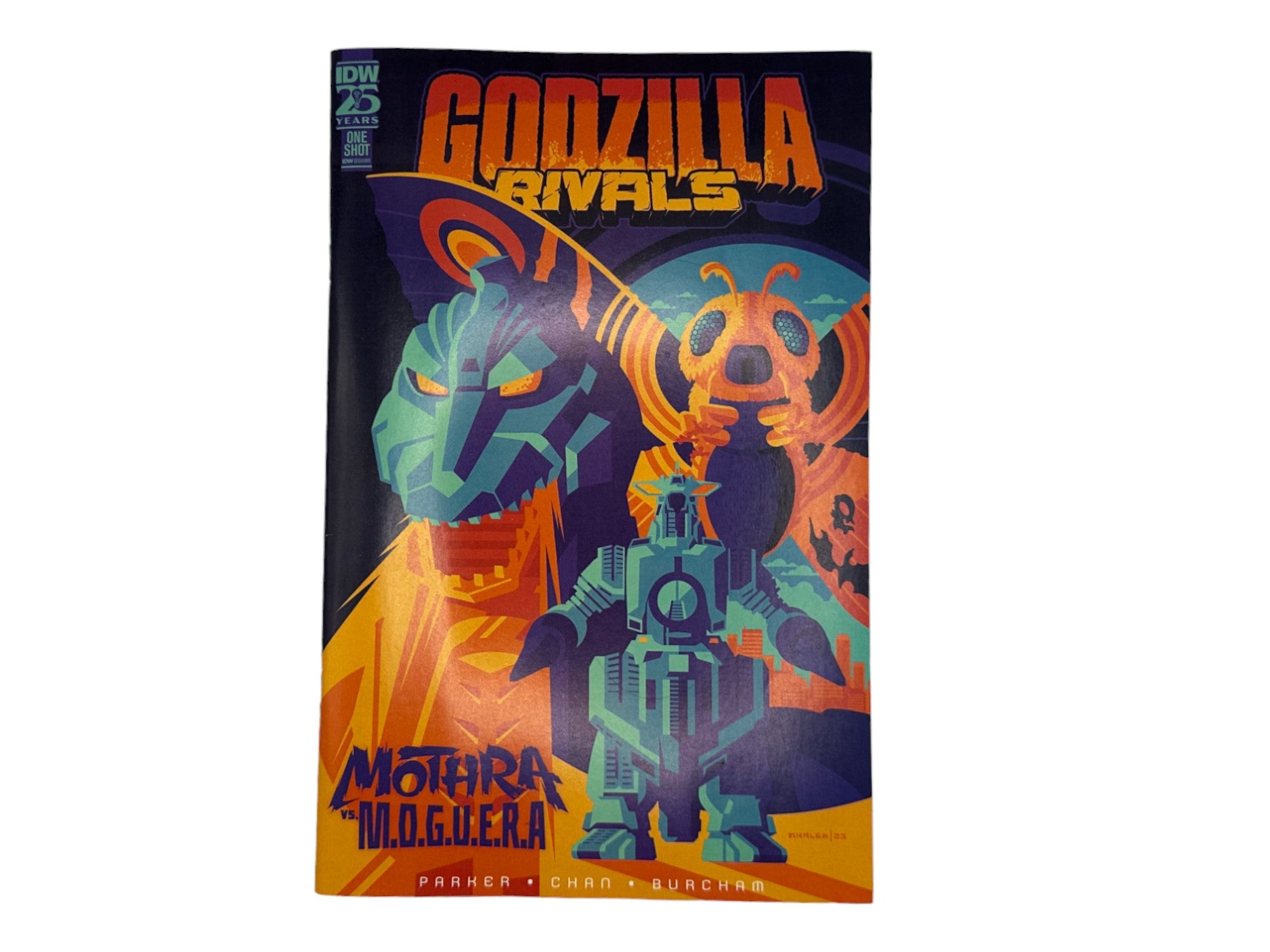 Godzilla Rivals: Mothra Vs. M.O.G.U.E.R.A. - IDW Exclusive