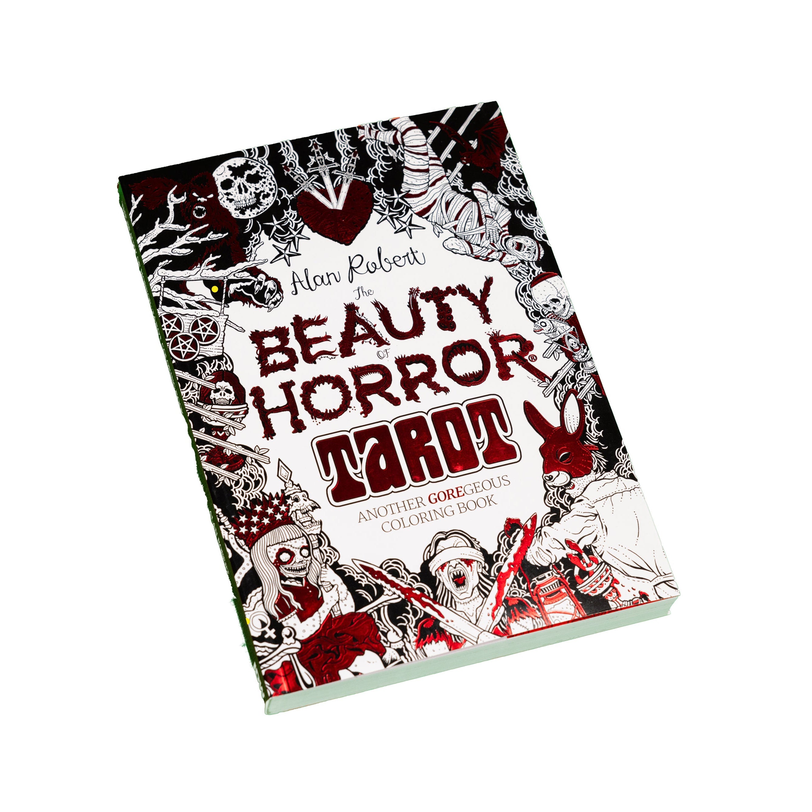 The Beauty of Horror: Tarot Coloring Book