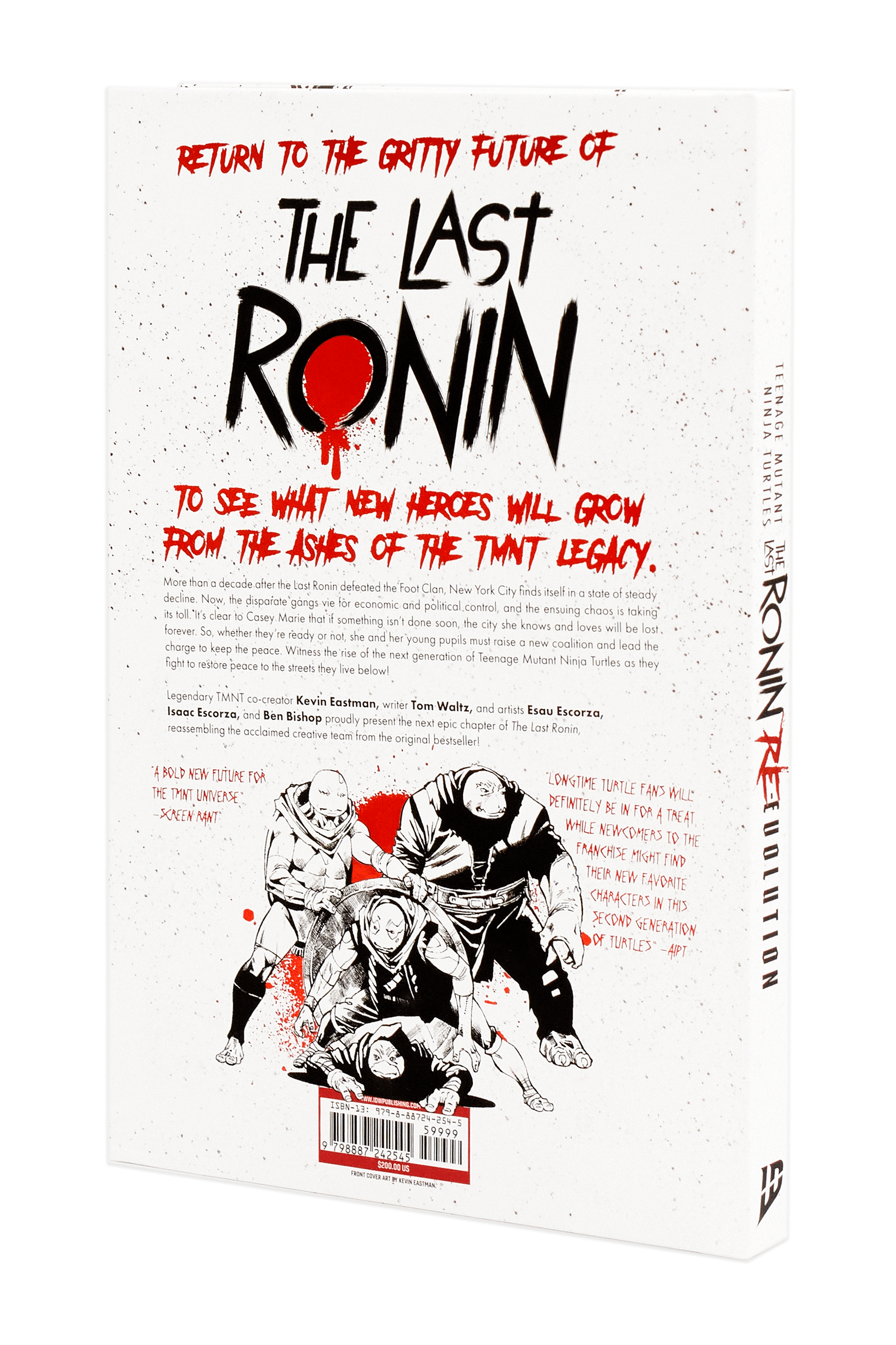 Teenage Mutant Ninja Turtles: The Last Ronin II: Re-Evolution - Signed IDW Hardcover Exclusive