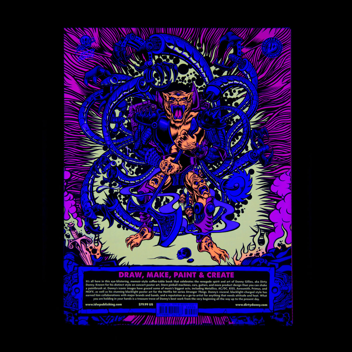 Dirty Donny Must Be Destroyed: The Art of Donny Gillies: Deluxe Edition - IDW Exclusive