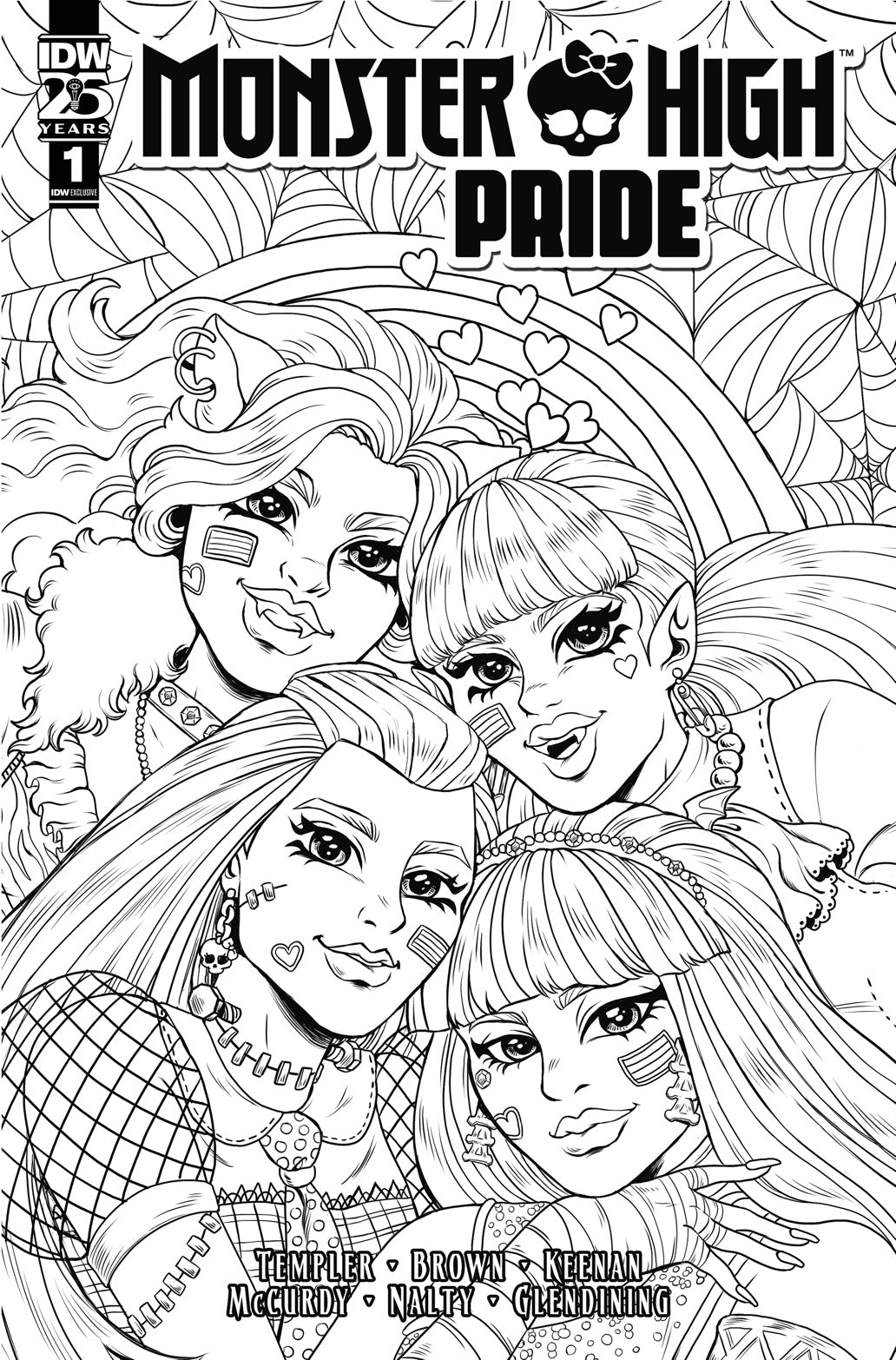 Monster High Pride 2024 - IDW Exclusive