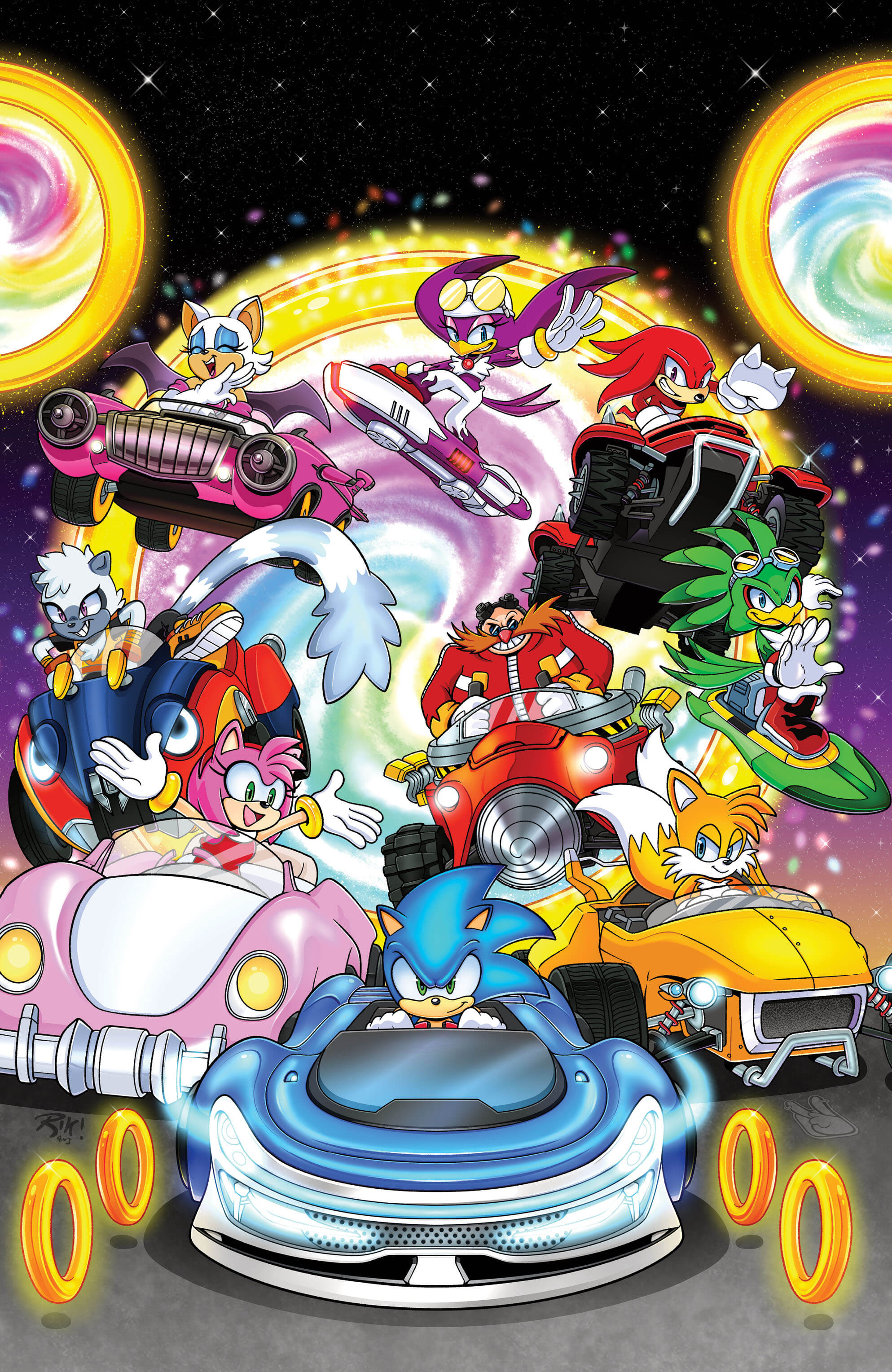 Sonic the Hedgehog: Sonic Racing CrossWorlds - IDW Exclusive