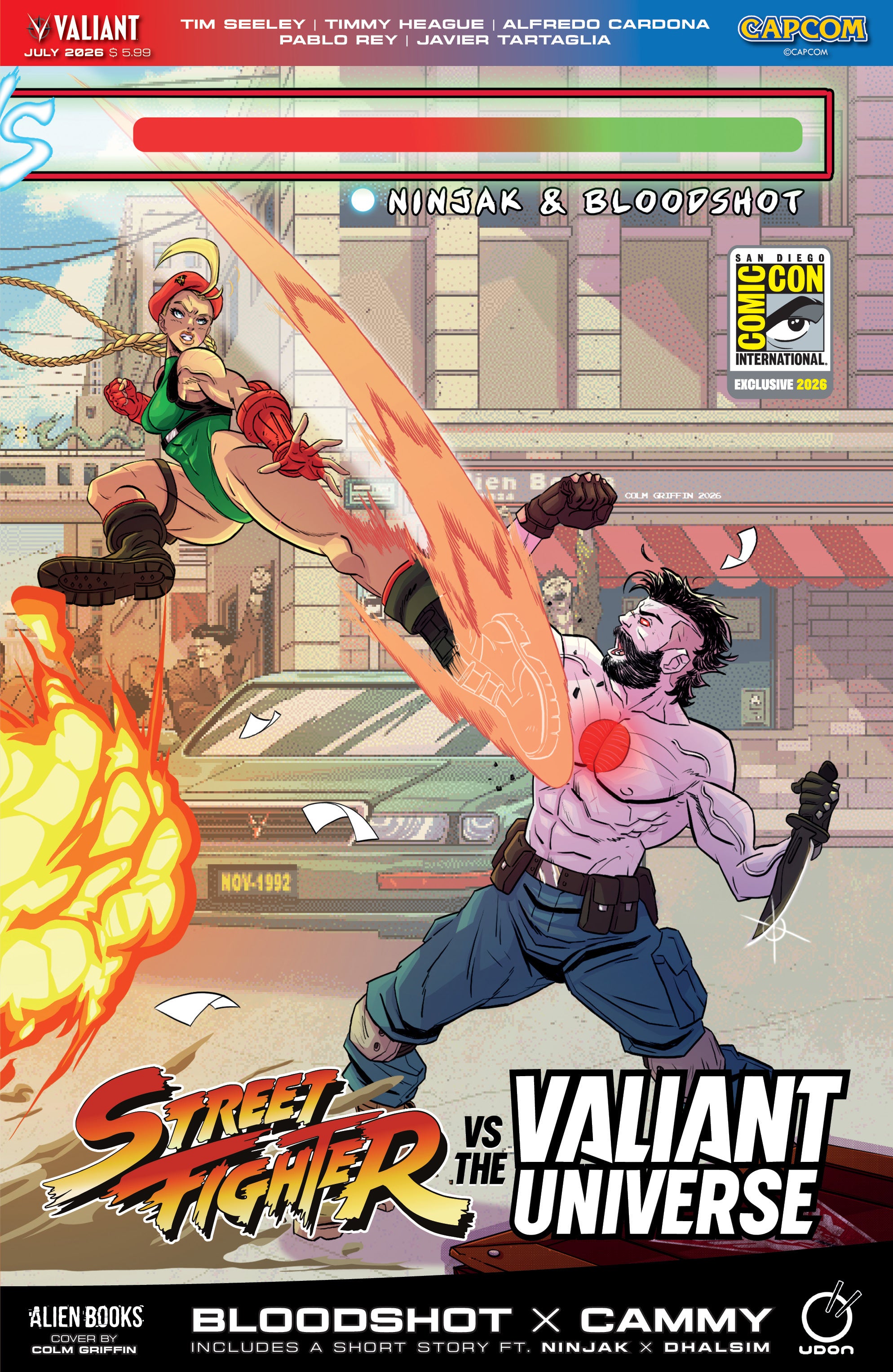Street Fighter Vs. The Valiant Universe Special - SDCC Exclusive