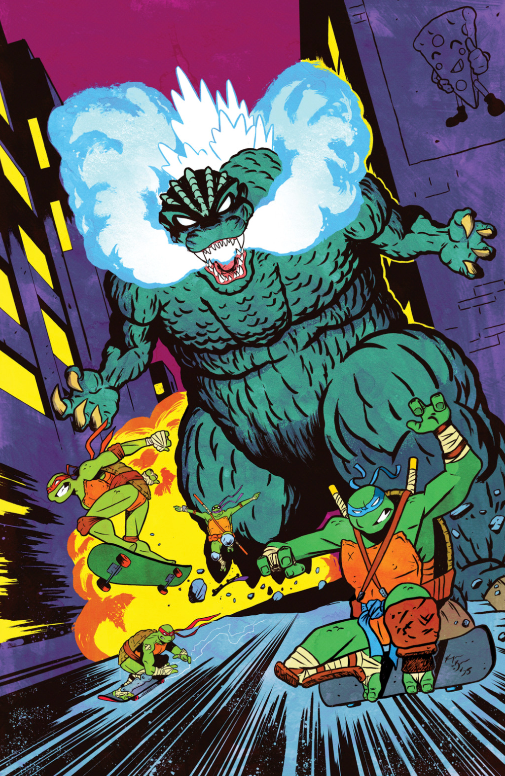 Teenage Mutant Ninja Turtles x Godzilla #3 - IDW Exclusive