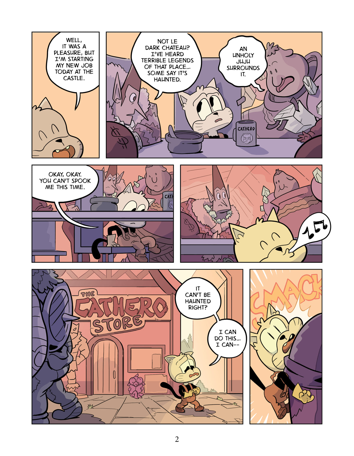 Skull Cat (Book One): Skull Cat and the Curious Castle