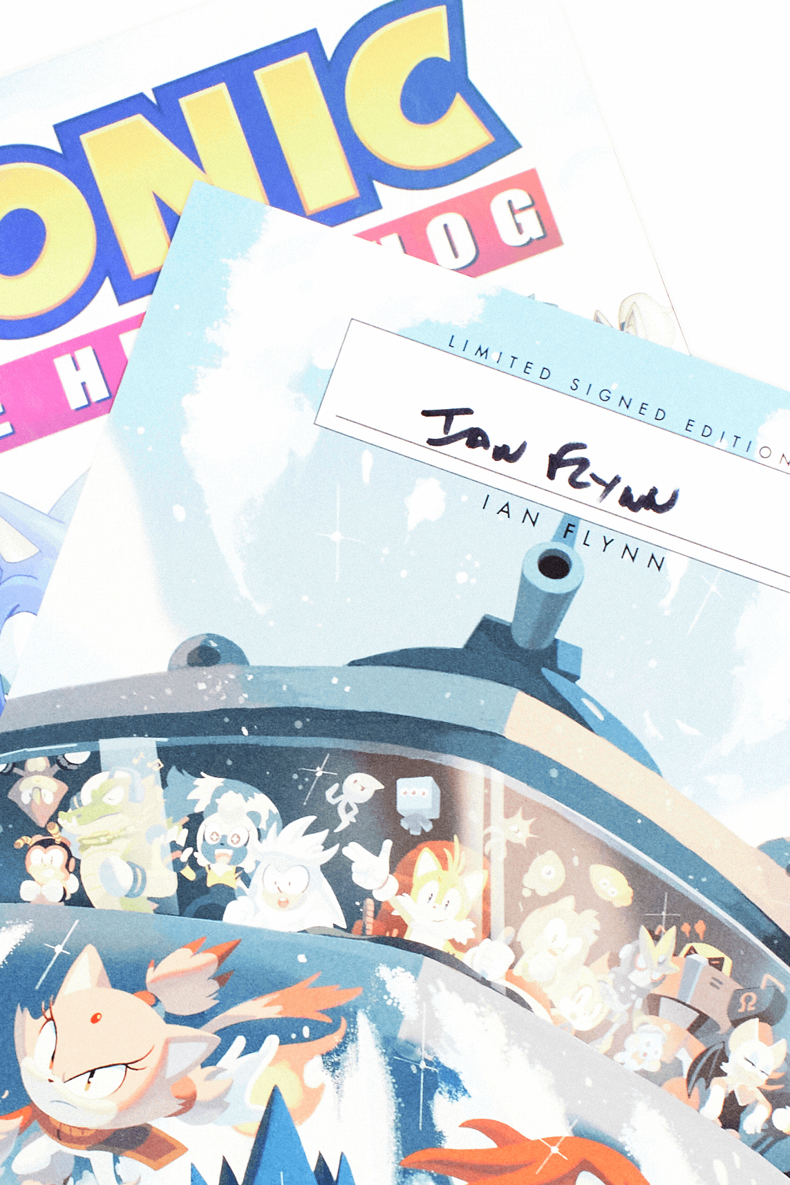 Sonic the Hedgehog: Box Set, Vol. 1-3 - Signed IDW Exclusive