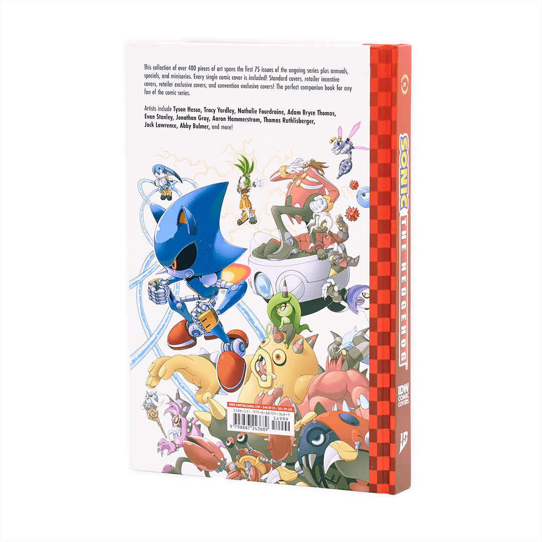Sonic the Hedgehog: The IDW Comic Covers, Vol. 1