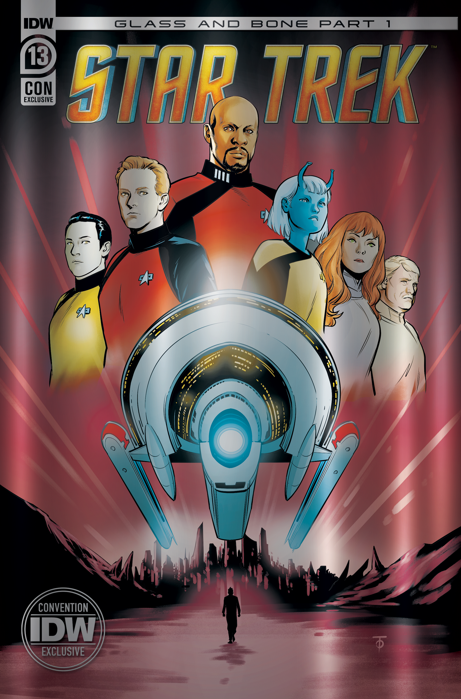 Star Trek #13 Convention Exclusive Foil Cover