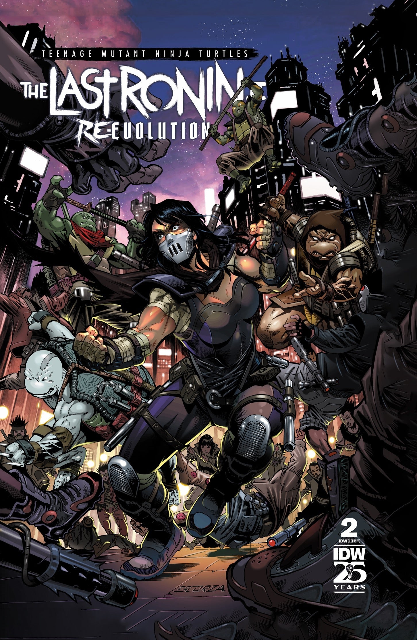 Pre-Order: Teenage Mutant Ninja Turtles: The Last Ronin II—Re-Evolution #2 - IDW Exclusive Hardcover