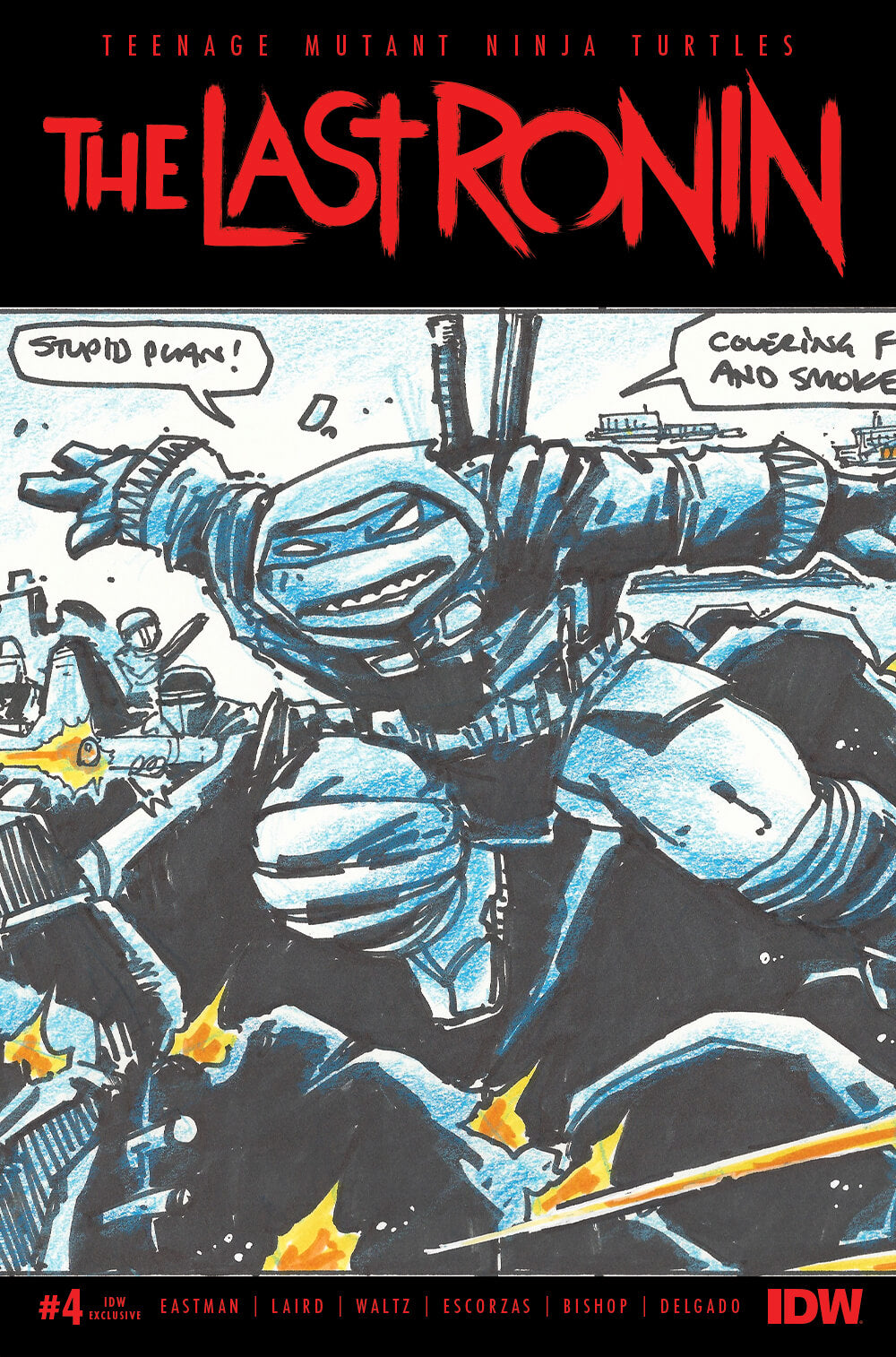 Teenage Mutant Ninja Turtles: The Last Ronin #4. (Reissue) IDW Exclusive