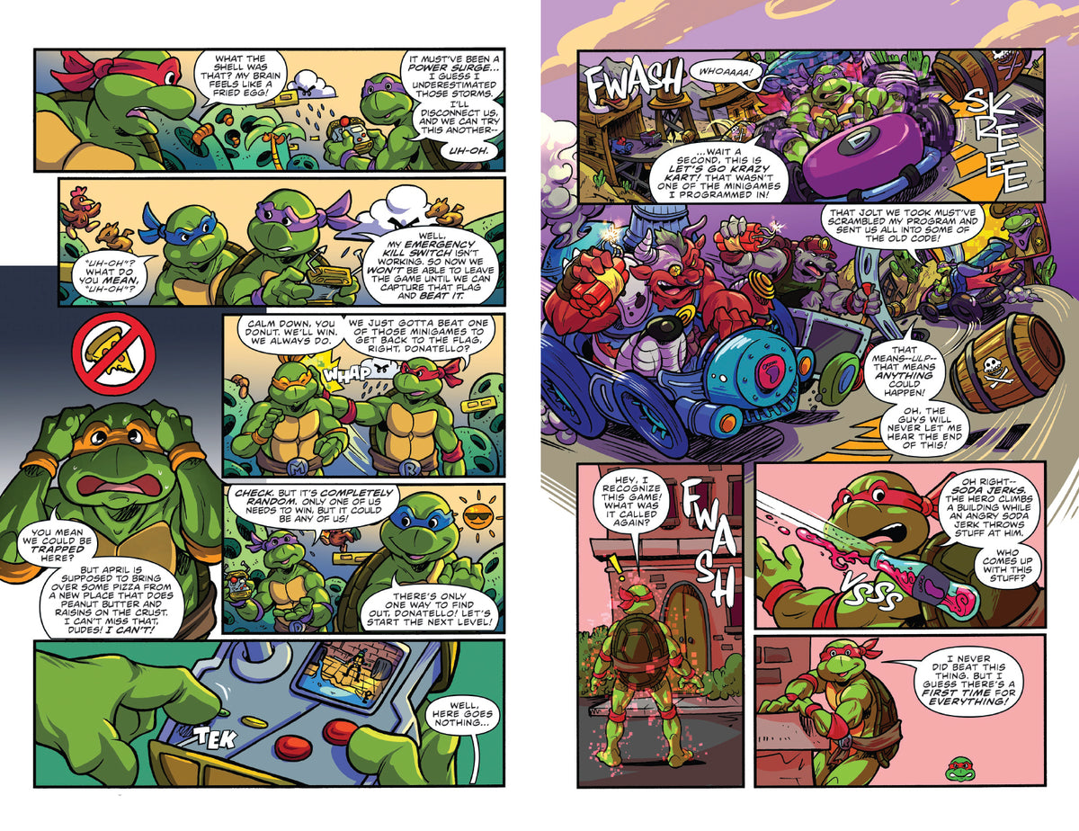 Teenage Mutant Ninja Turtles: Saturday Morning Adventures--On The Go: Half-Shell Shenanigans