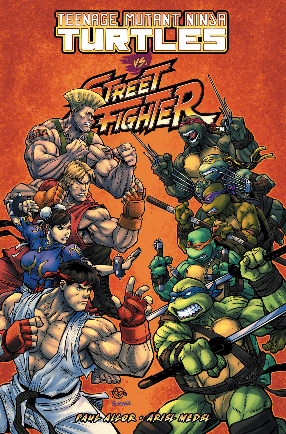 Teenage Mutant Ninja Turtles Vs. Street Fighter