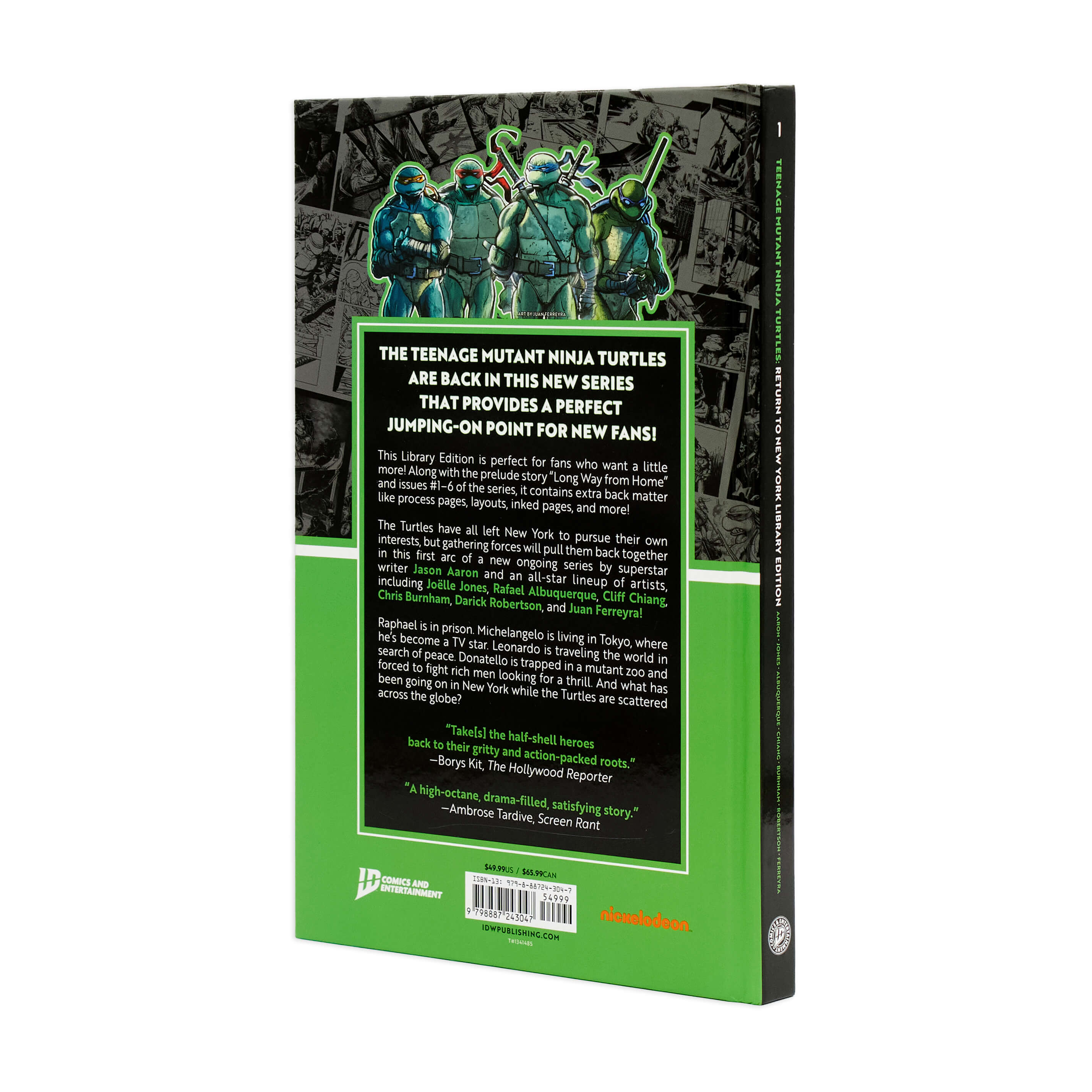 Teenage Mutant Ninja Turtles, Vol. 1: Return to New York Library Editi