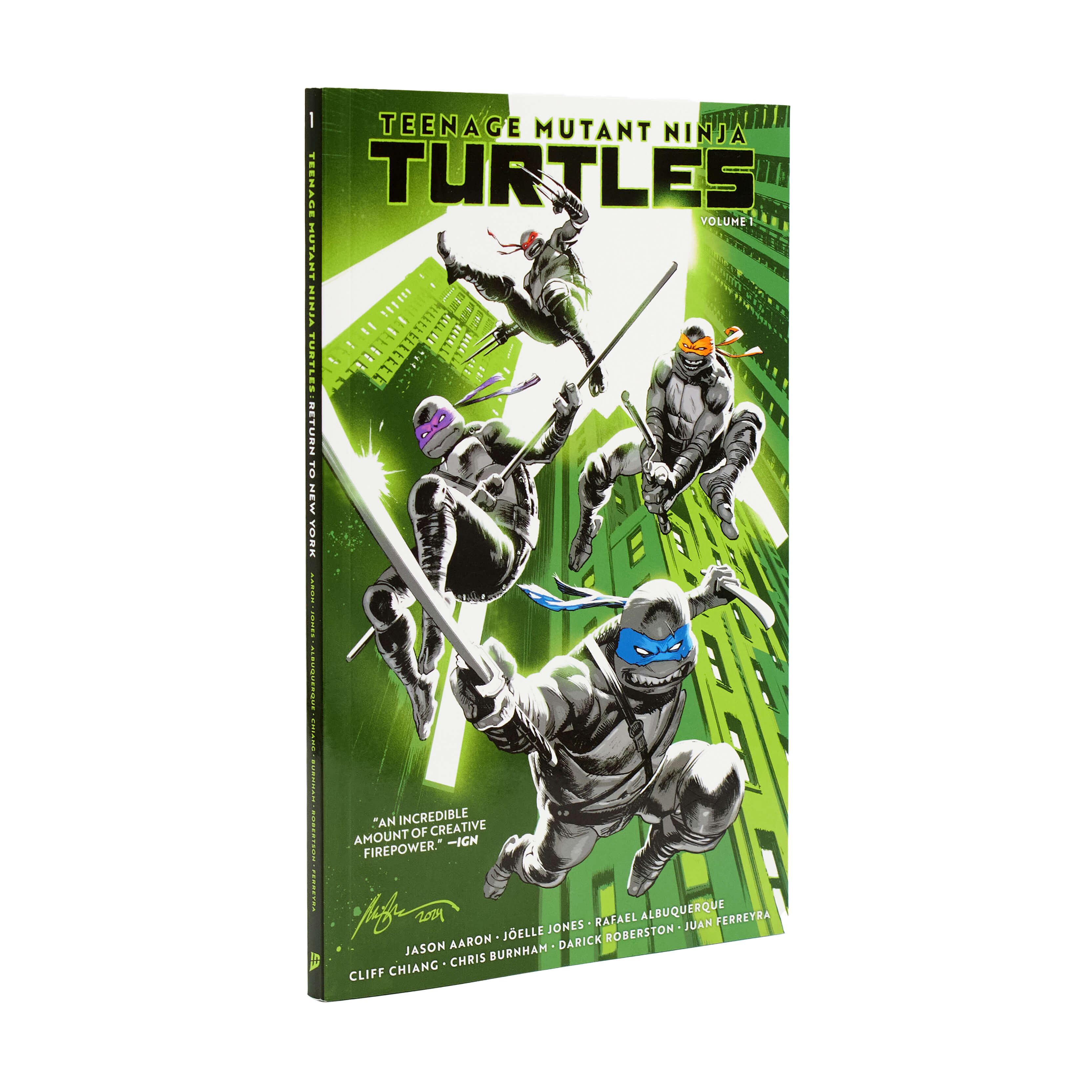 Teenage Mutant Ninja Turtles, Vol. 1: Return to New York