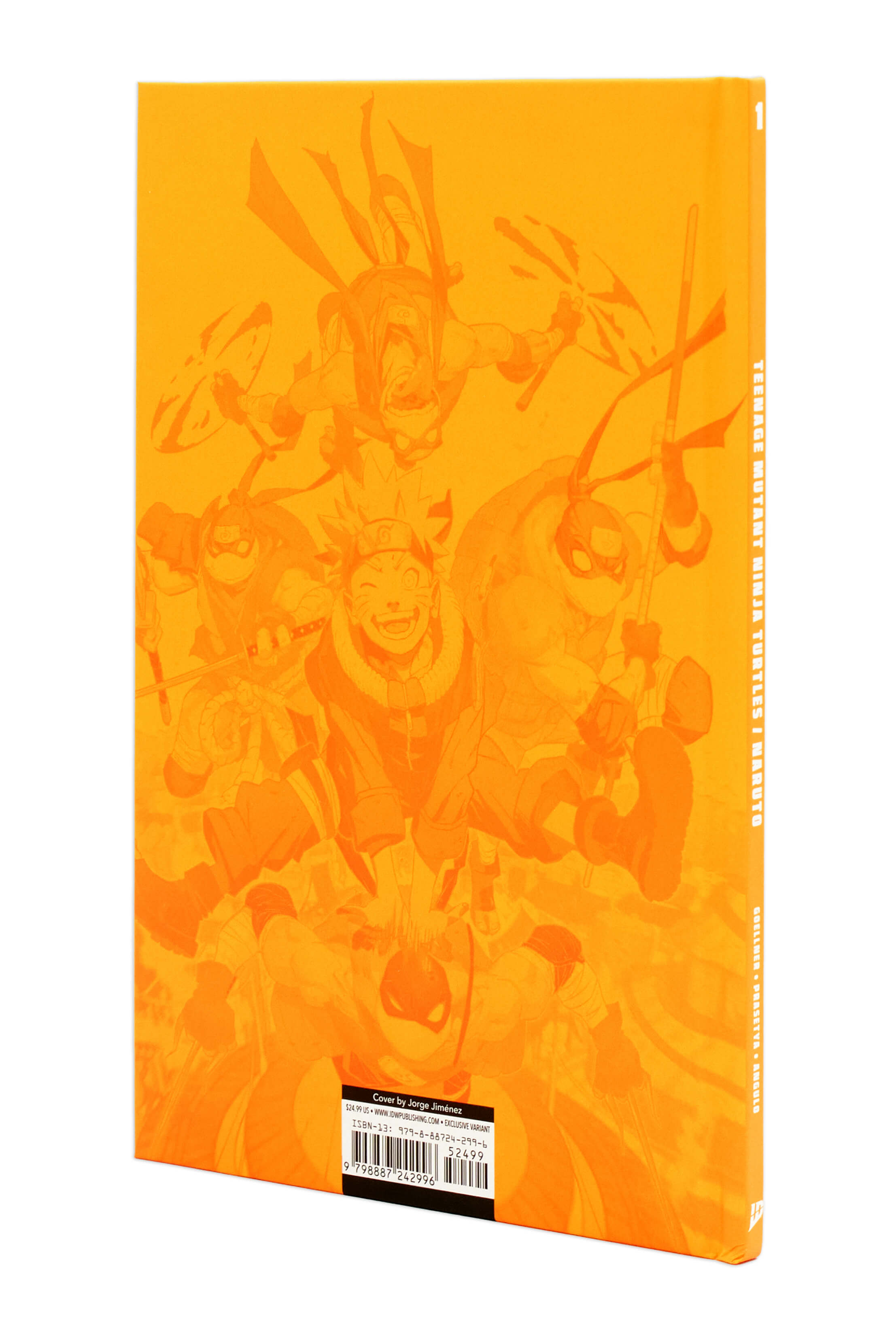 Teenage Mutant Ninja Turtles x Naruto #1 - IDW Hardcover Exclusive