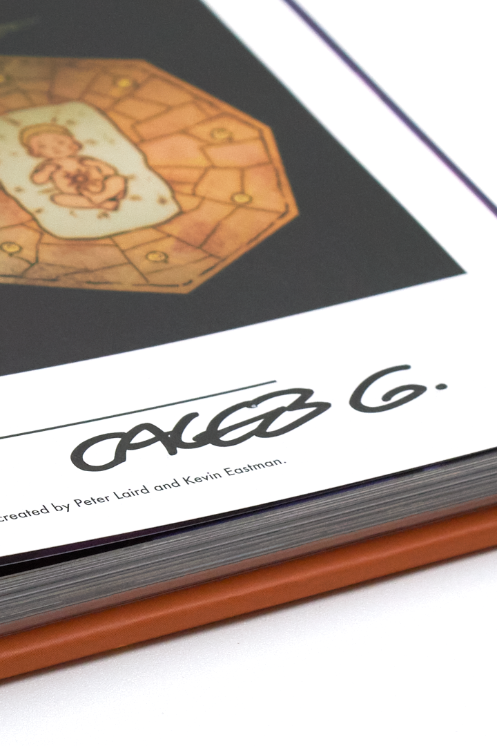 Teenage Mutant Ninja Turtles x NARUTO - IDW Signed Folio Exclusive