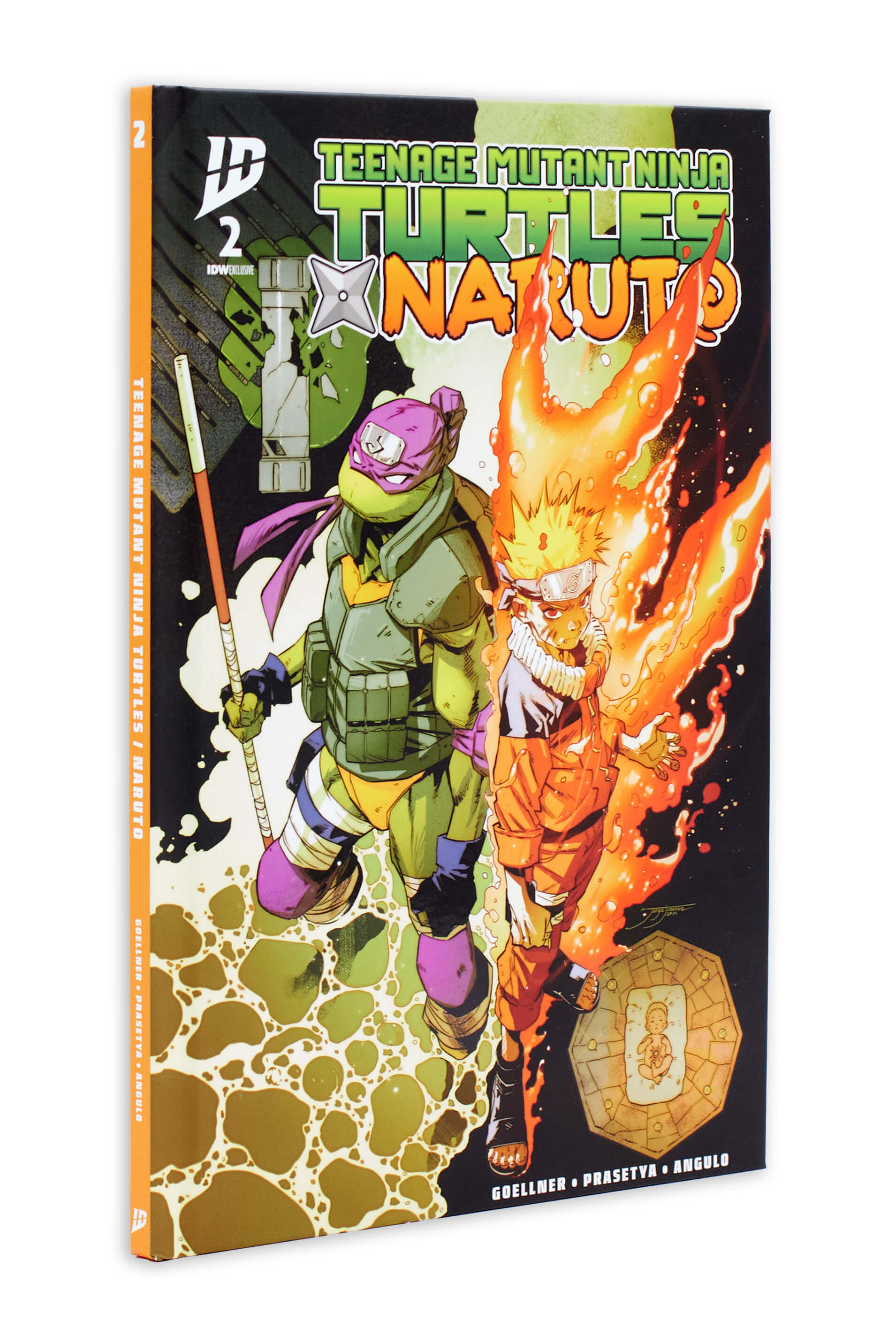 Teenage Mutant Ninja Turtles x Naruto #2 - IDW Hardcover Exclusive