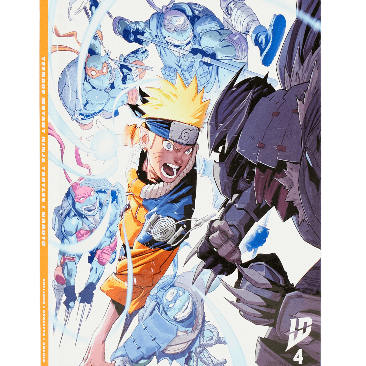 Teenage Mutant Ninja Turtles x NARUTO #4 - IDW Hardcover Exclusive