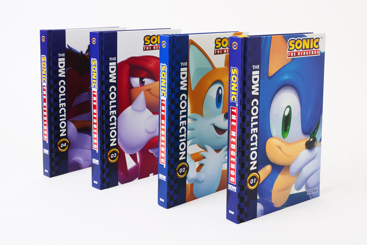Pre Order Sonic the Hedgehog: The IDW Collections Bundle Signed