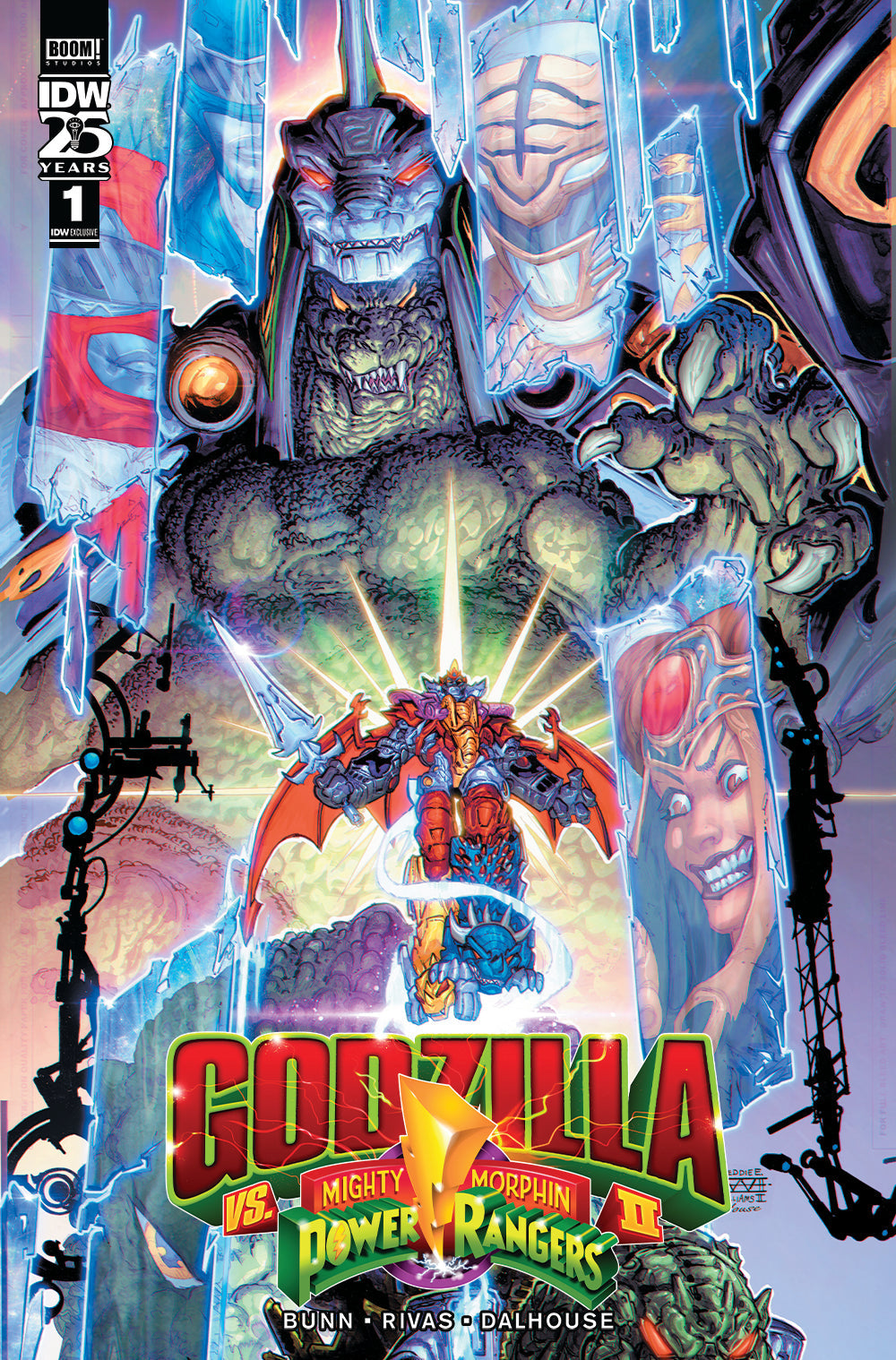 Godzilla Vs. The Mighty Morphin Power Rangers II #1 Foil Exclusive