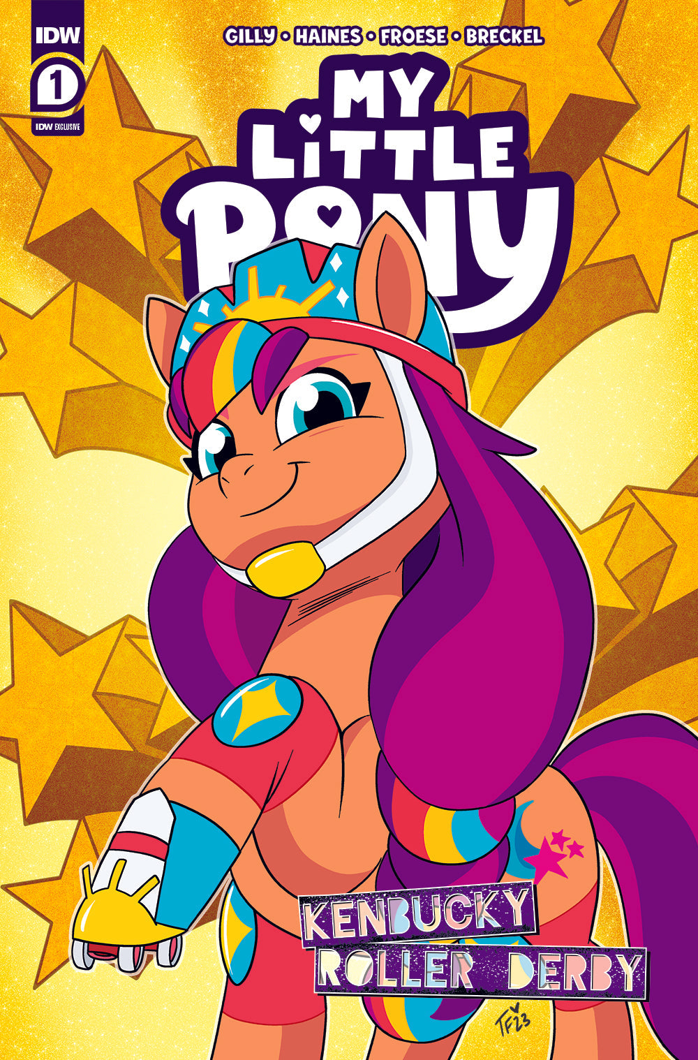 My Little Pony: Kenbucky Roller Derby #1 - IDW Exclusive