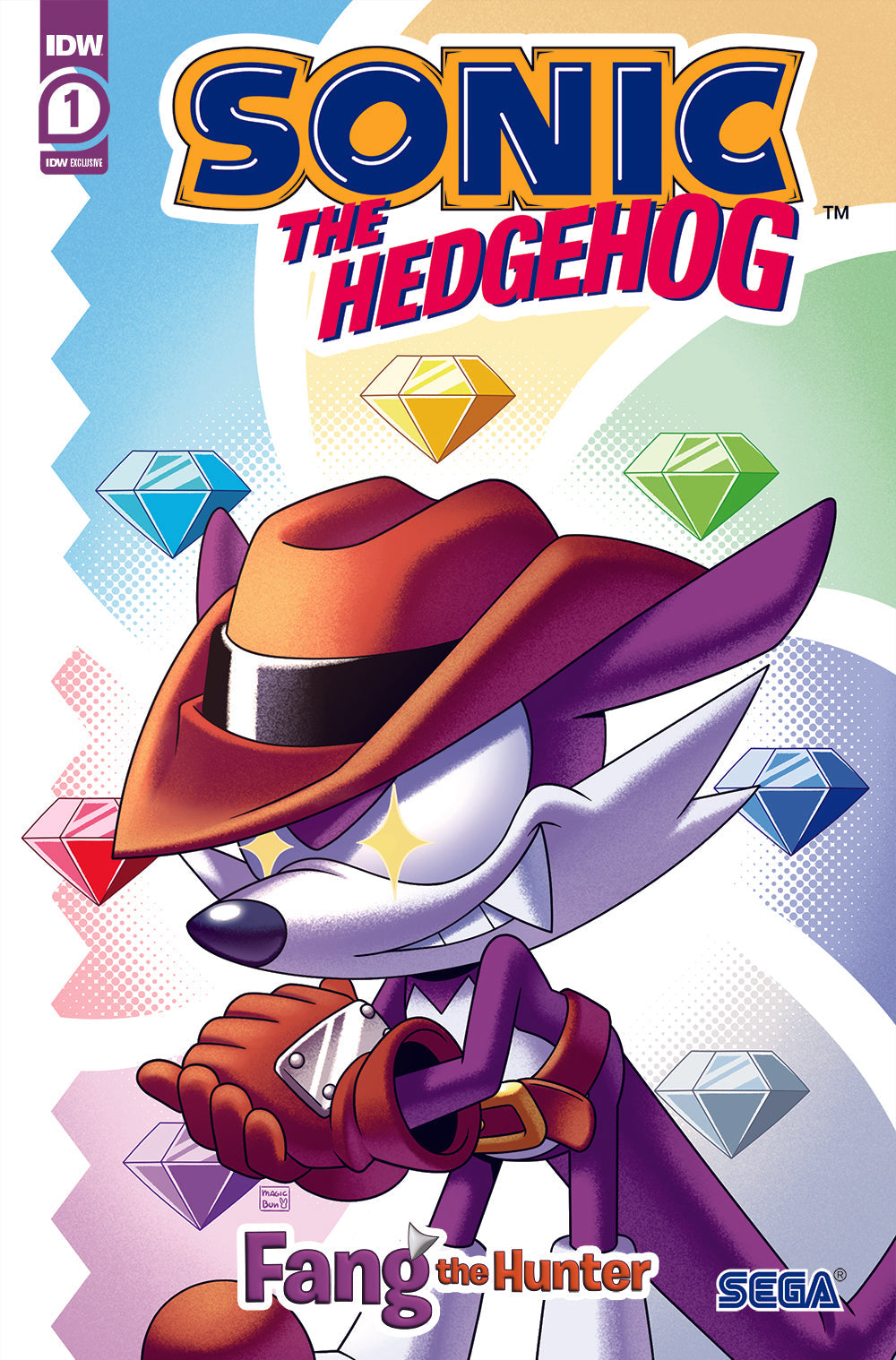 Sonic the Hedgehog: Fang the Hunter #1 - IDW Foil Exclusive