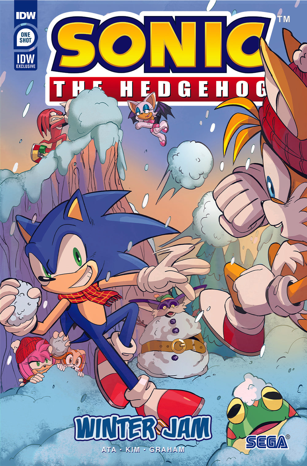 Sonic the Hedgehog: Winter Jam - 2023 IDW Exclusive
