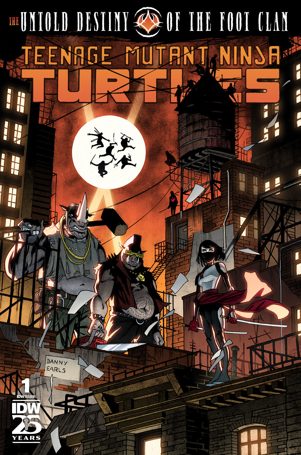 Teenage Mutant Ninja Turtles: The Untold Destiny of the Foot Clan #1 - IDW Exclusive