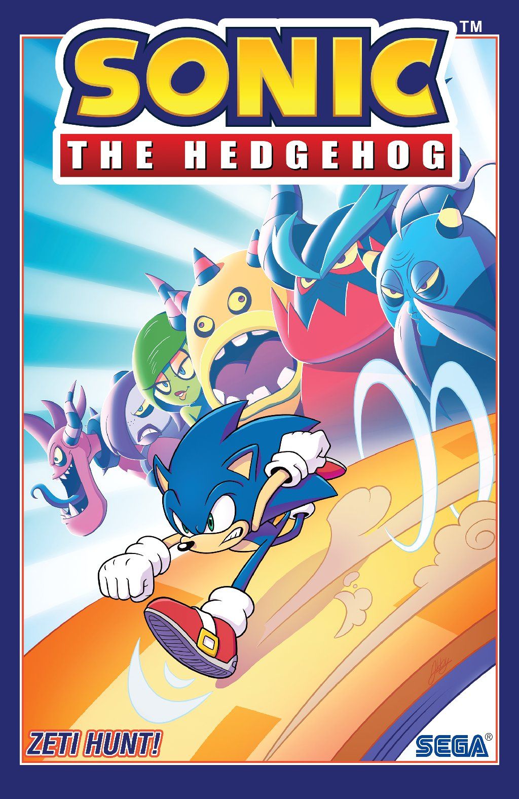 Sonic The Hedgehog Volume 11: Zeti Hunt!